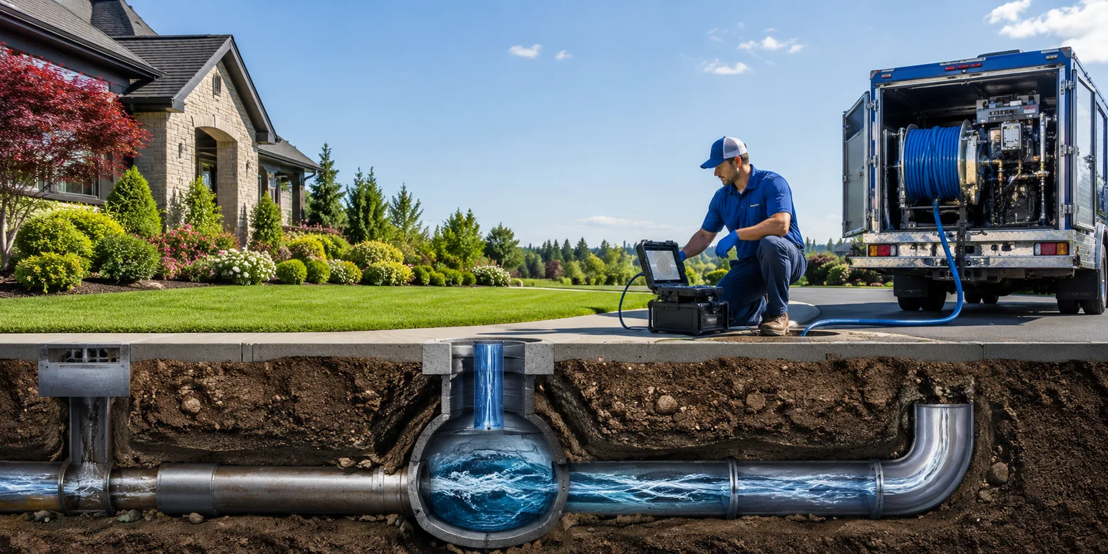 Drainage restoration information for New Holland, OH